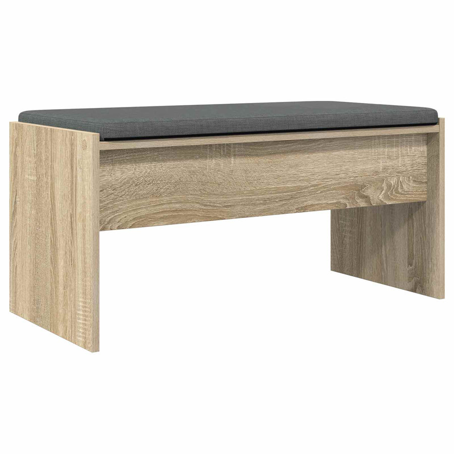 Halbank met kussen Sonoma Eiken 80 x 38 x 46 cm