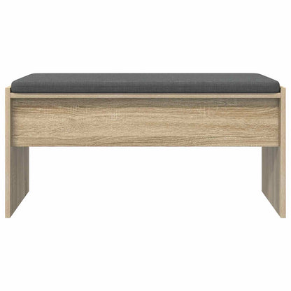 Halbank met kussen Sonoma Eiken 80 x 38 x 46 cm