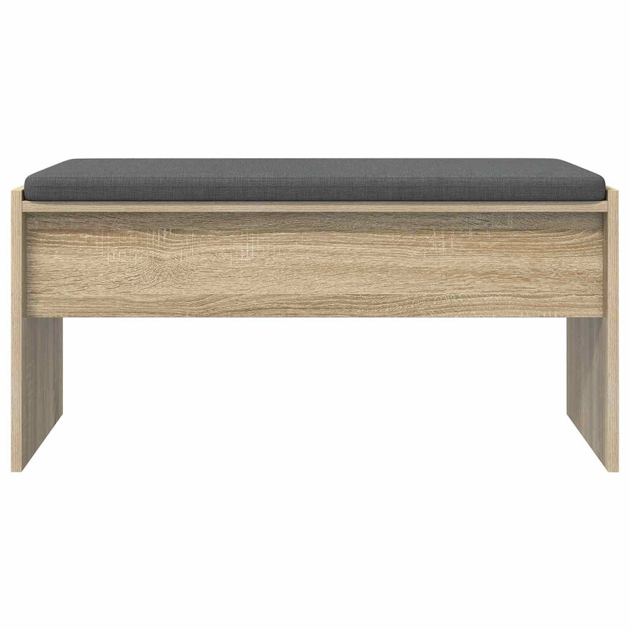 Halbank met kussen Sonoma Eiken 80 x 38 x 46 cm