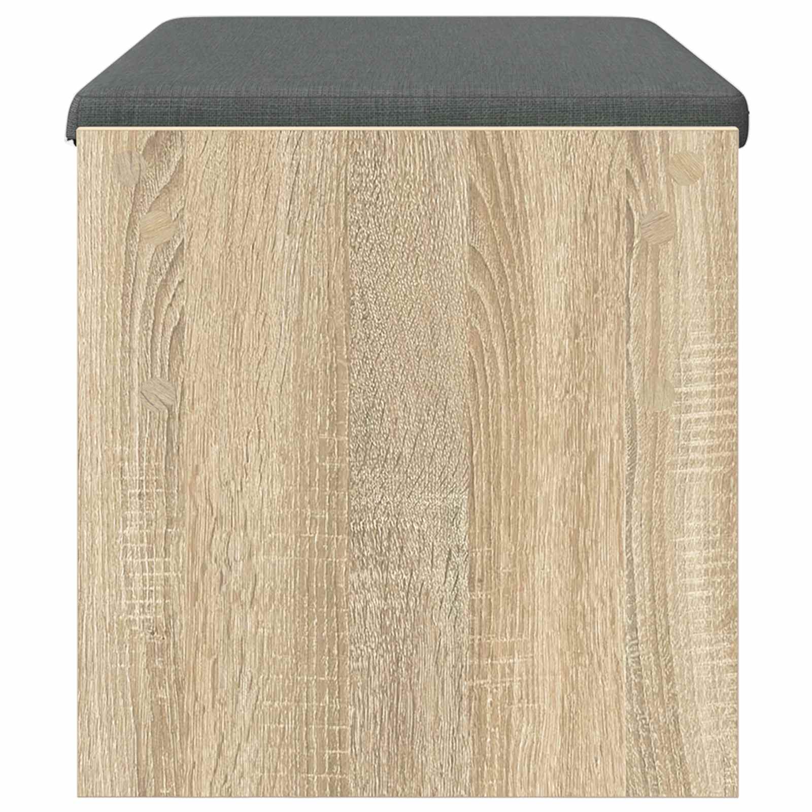 Halbank met kussen Sonoma Eiken 80 x 38 x 46 cm
