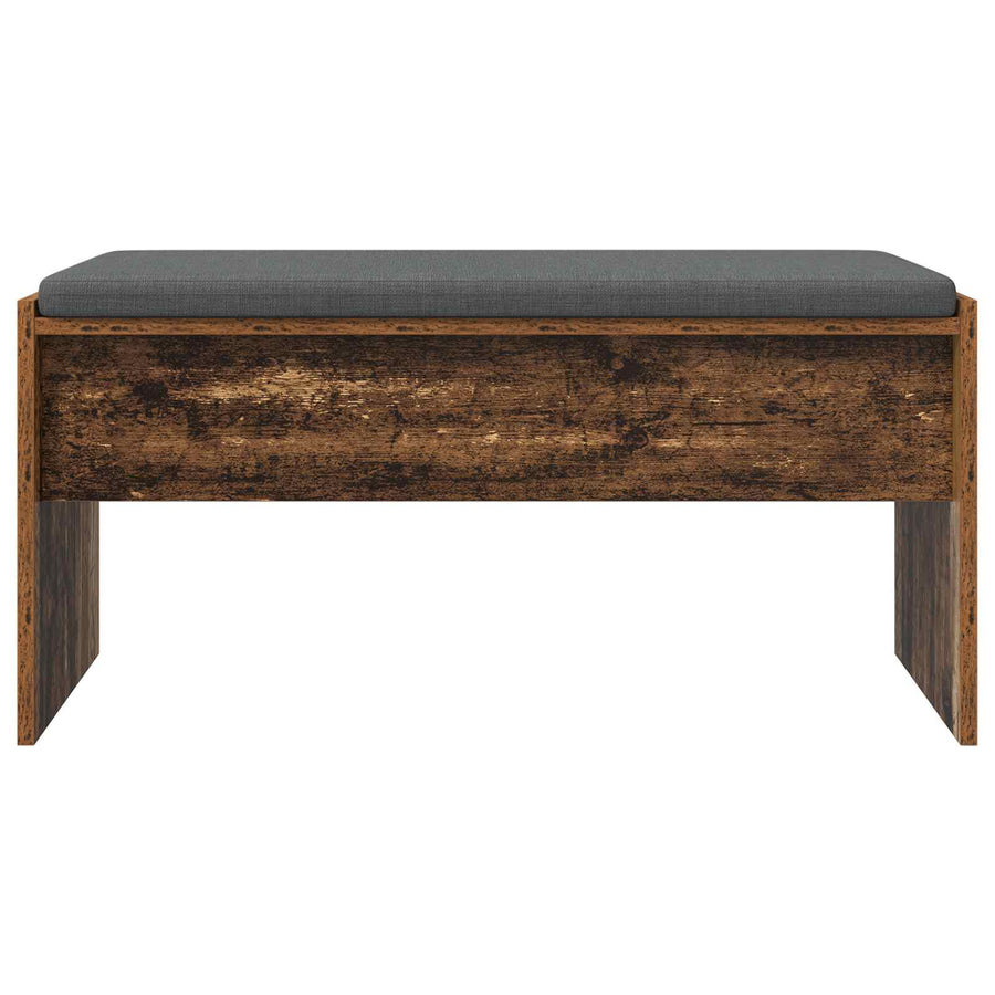 Halbank met kussen Oudhout 80 x 38 x 46 cm