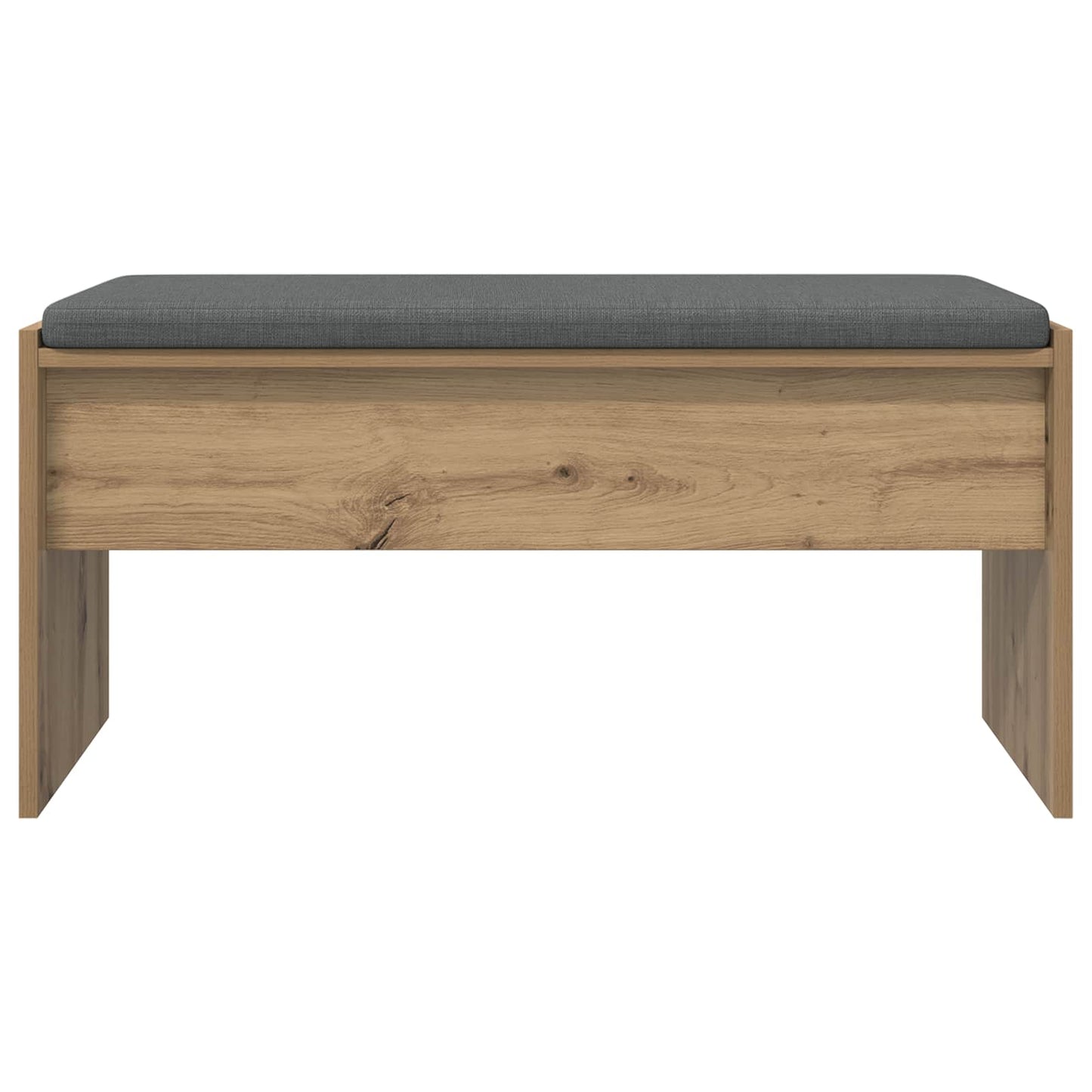 Halbank met kussen Artisan Eiken 80 x 38 x 46 cm