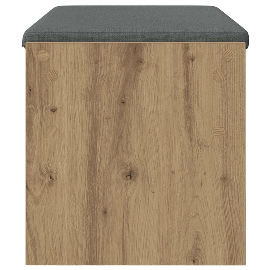 Halbank met kussen Artisan Eiken 80 x 38 x 46 cm
