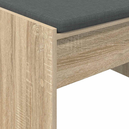 Halbank met kussen Sonoma Eiken 100 x 38 x 46 cm