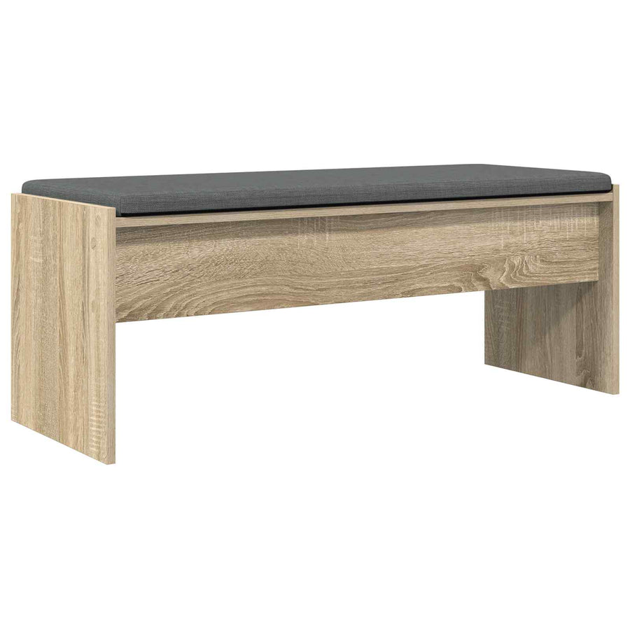 Halbank met kussen Sonoma Eiken 100 x 38 x 46 cm
