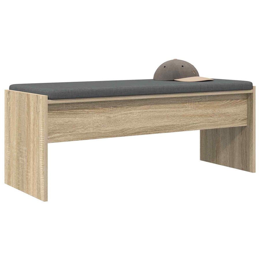 Halbank met kussen Sonoma Eiken 100 x 38 x 46 cm
