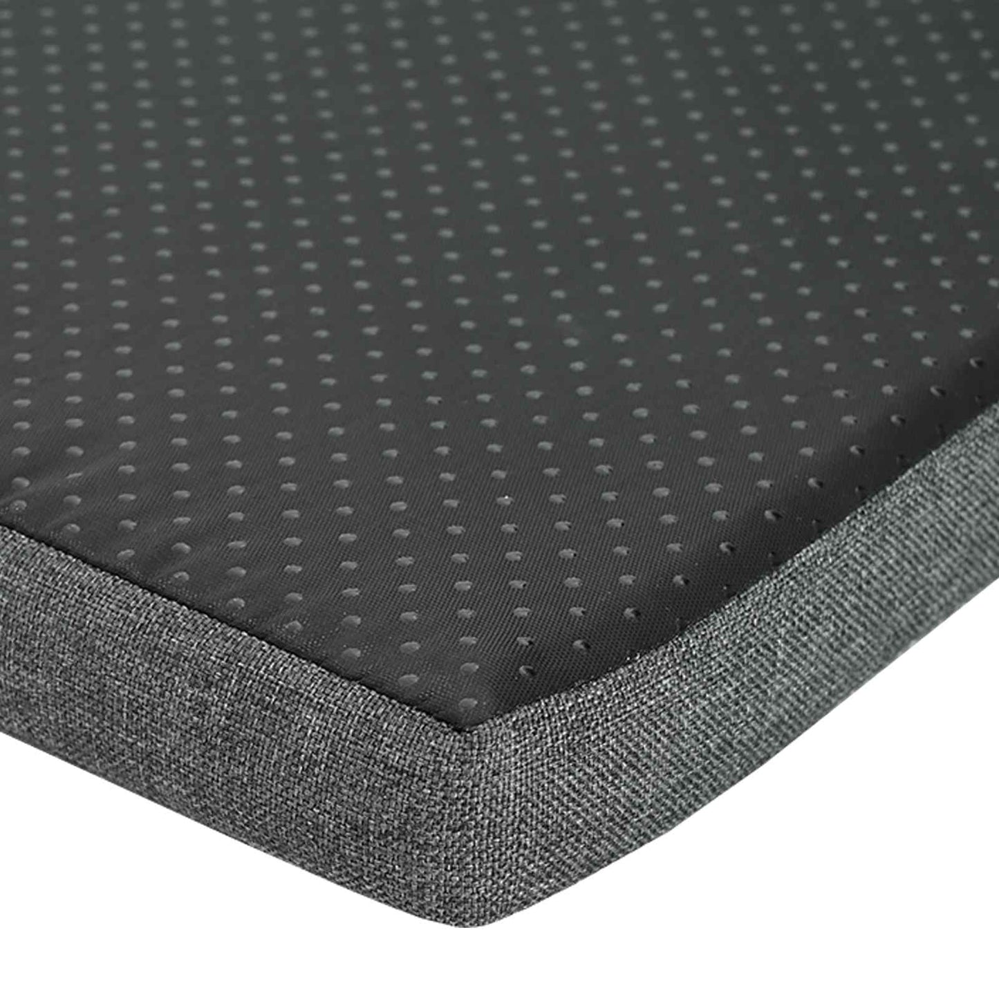 Halbank met kussen Gerookt eiken 100 x 38 x 46 cm