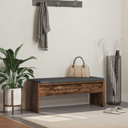 Halbank 100x38x46 cm bewerkt hout oudhout