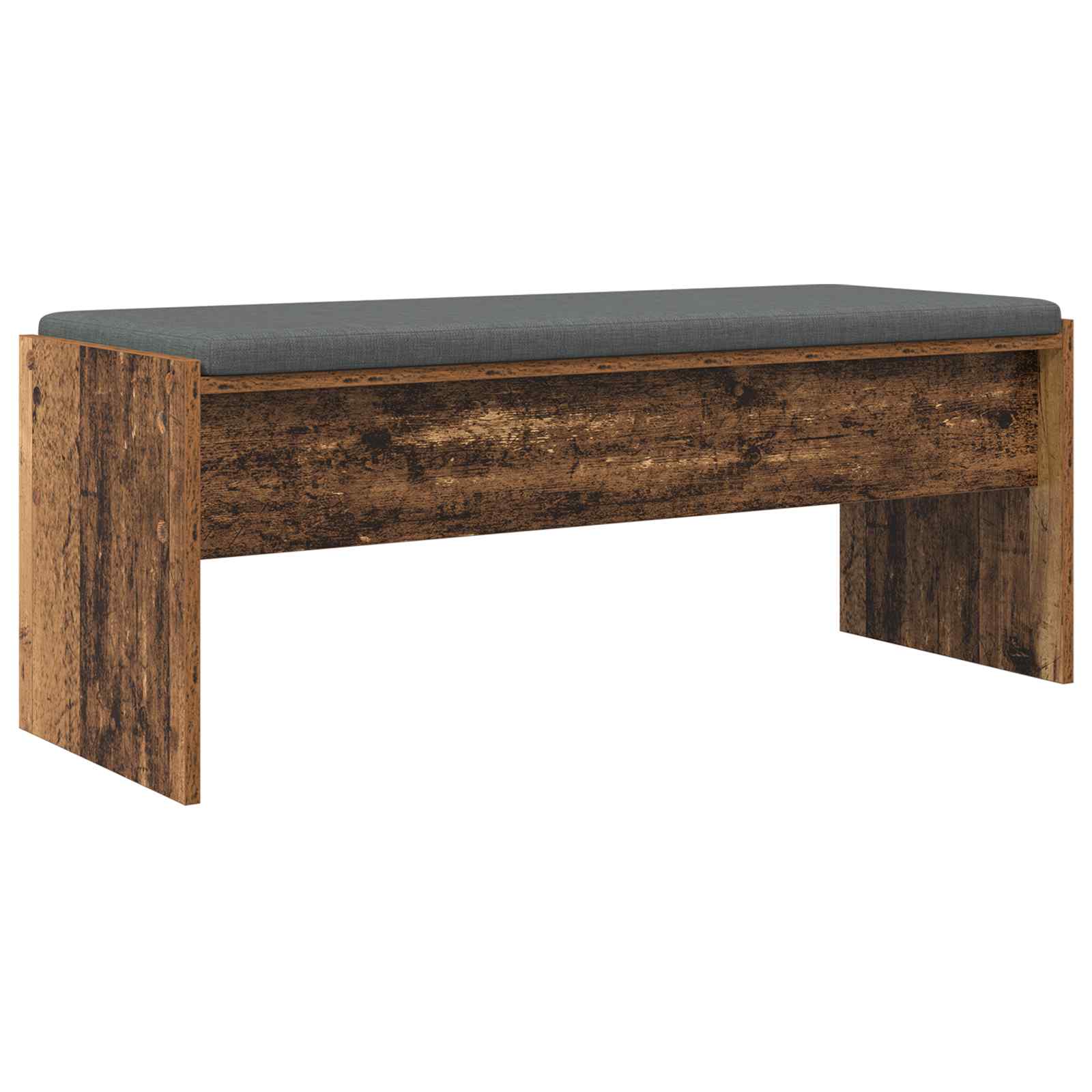 Halbank met kussen Oudhout 100 x 38 x 46 cm