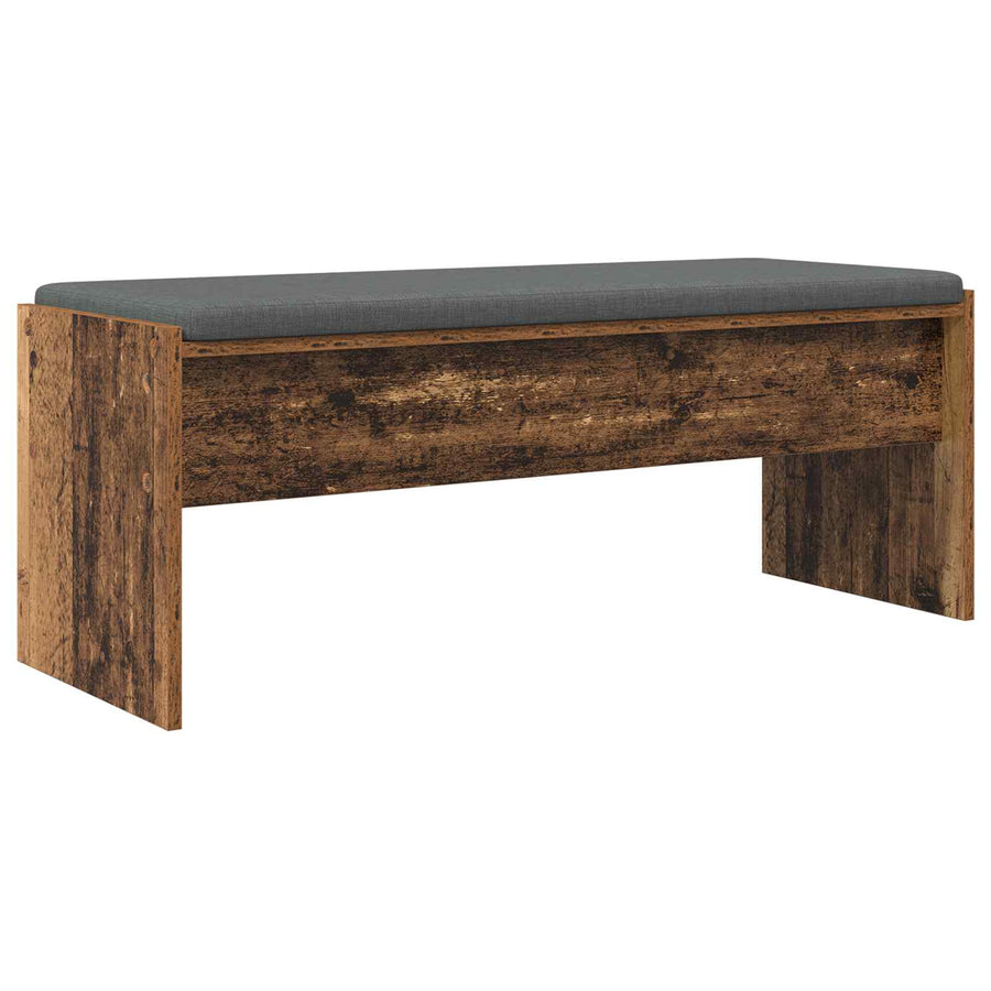 Halbank met kussen Oudhout 100 x 38 x 46 cm