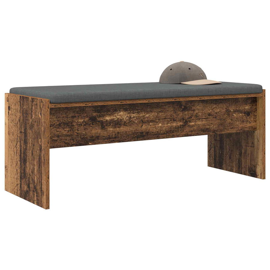 Halbank met kussen Oudhout 100 x 38 x 46 cm
