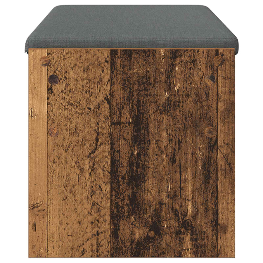 Halbank met kussen Oudhout 100 x 38 x 46 cm