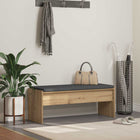 Halbank Artisan Eiken 103x38x40 cm met kussen