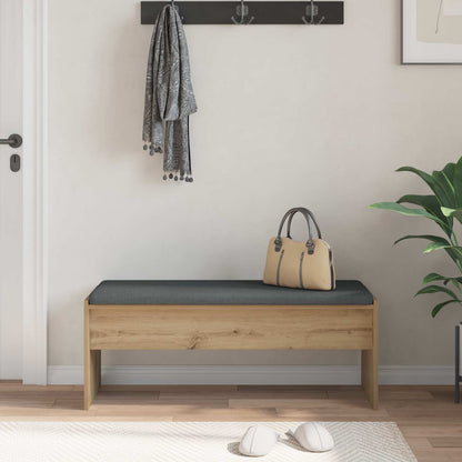 Halbank met kussen Artisan Eiken 100 x 38 x 46 cm