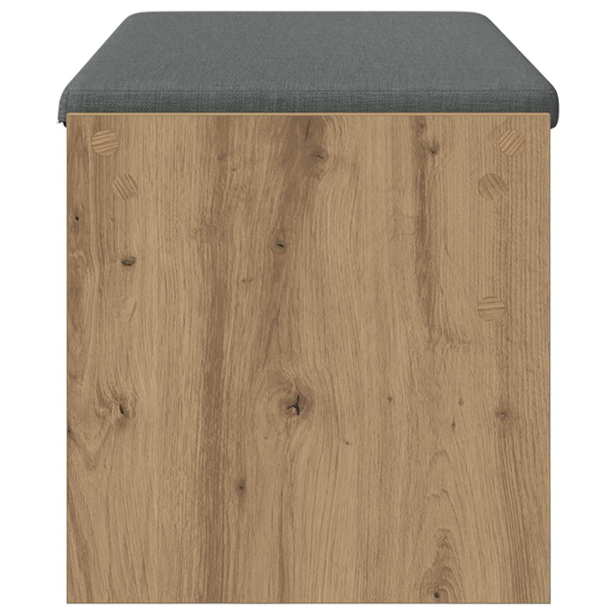 Halbank met kussen Artisan Eiken 100 x 38 x 46 cm