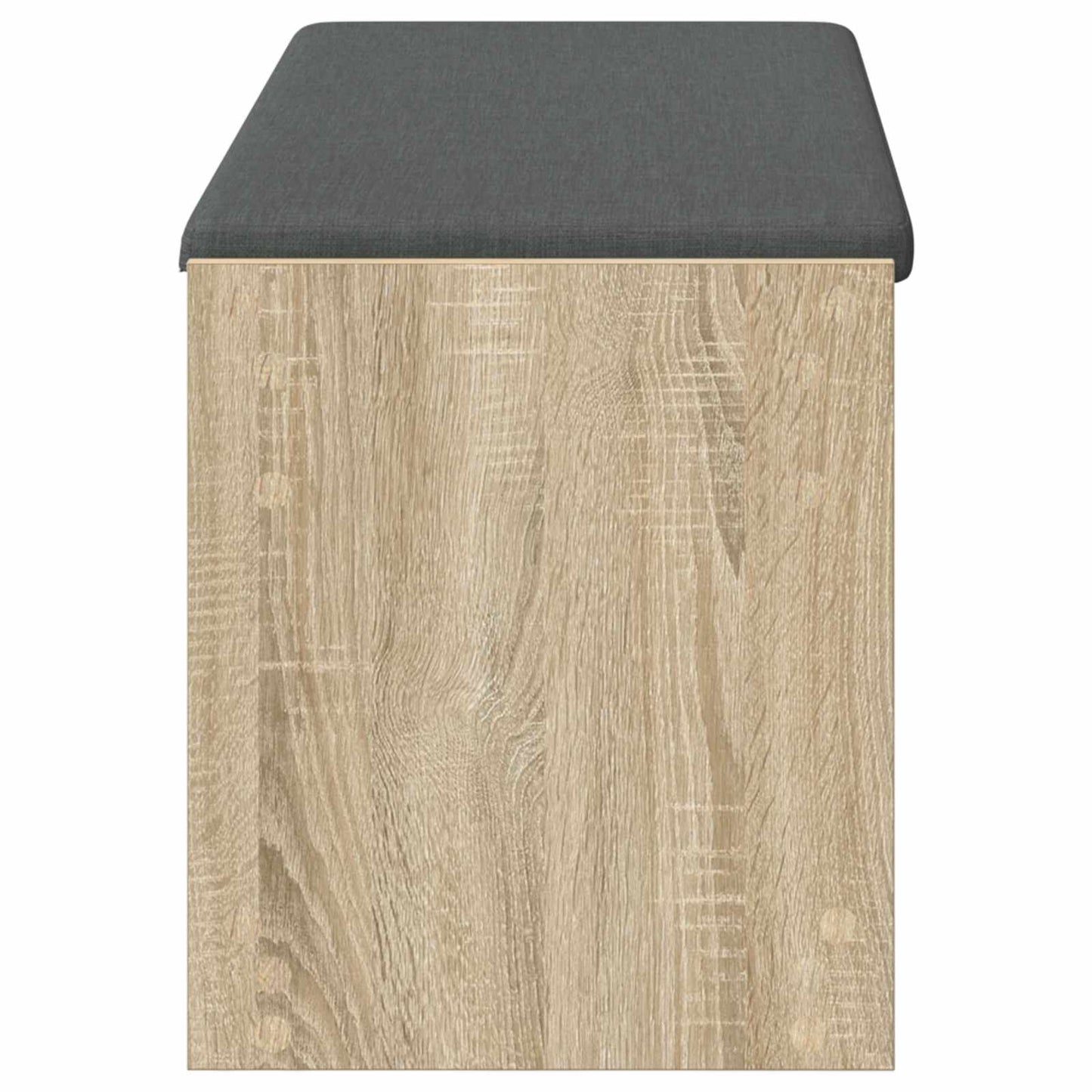 Halbank met kussen met plank Sonoma Eiken 100 x 38 x 46 cm