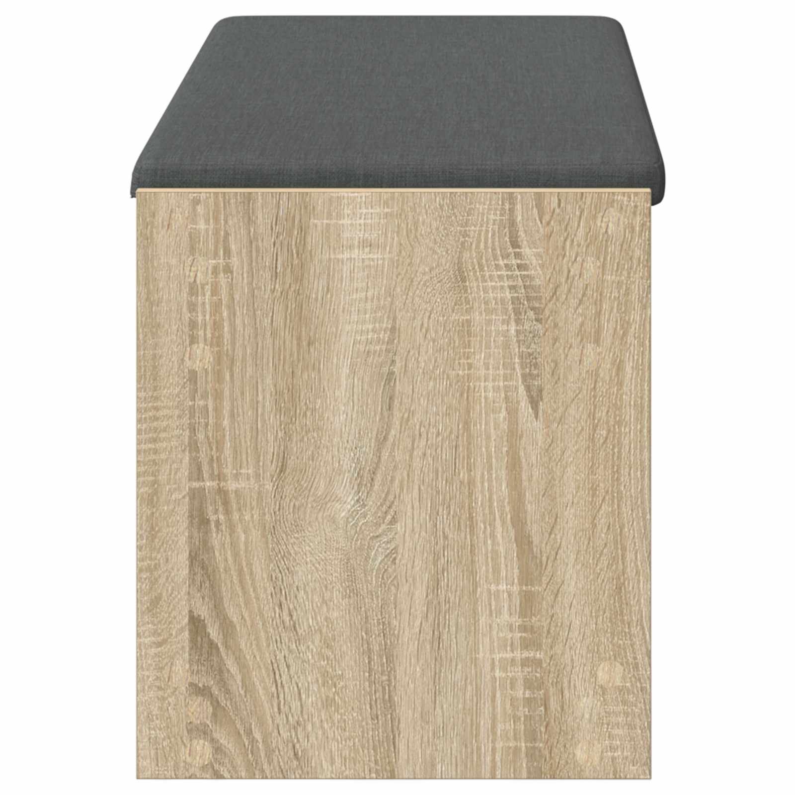 Halbank met kussen met plank Sonoma Eiken 100 x 38 x 46 cm