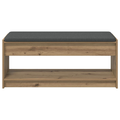 Halbank met kussen met plank Artisan Eiken 100 x 38 x 46 cm