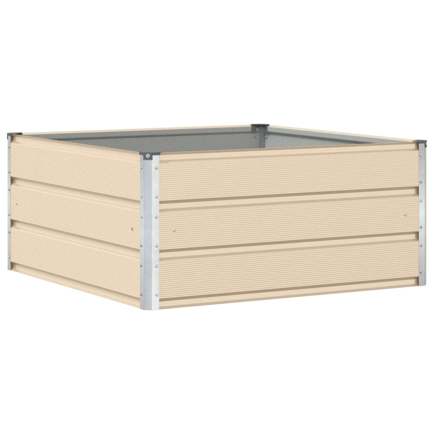 Plantenbak Ivoor 100 x 100 x 45 cm Staal