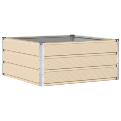 Plantenbak Ivoor 100 x 100 x 45 cm Staal