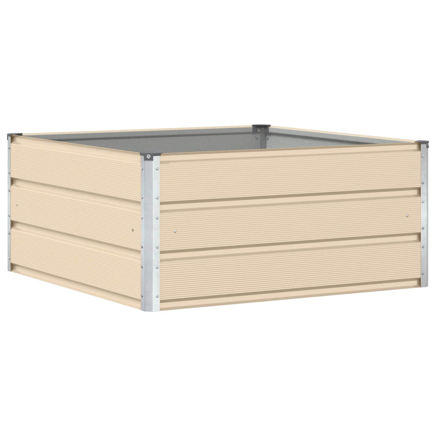 Plantenbak Ivoor 100 x 100 x 45 cm Staal