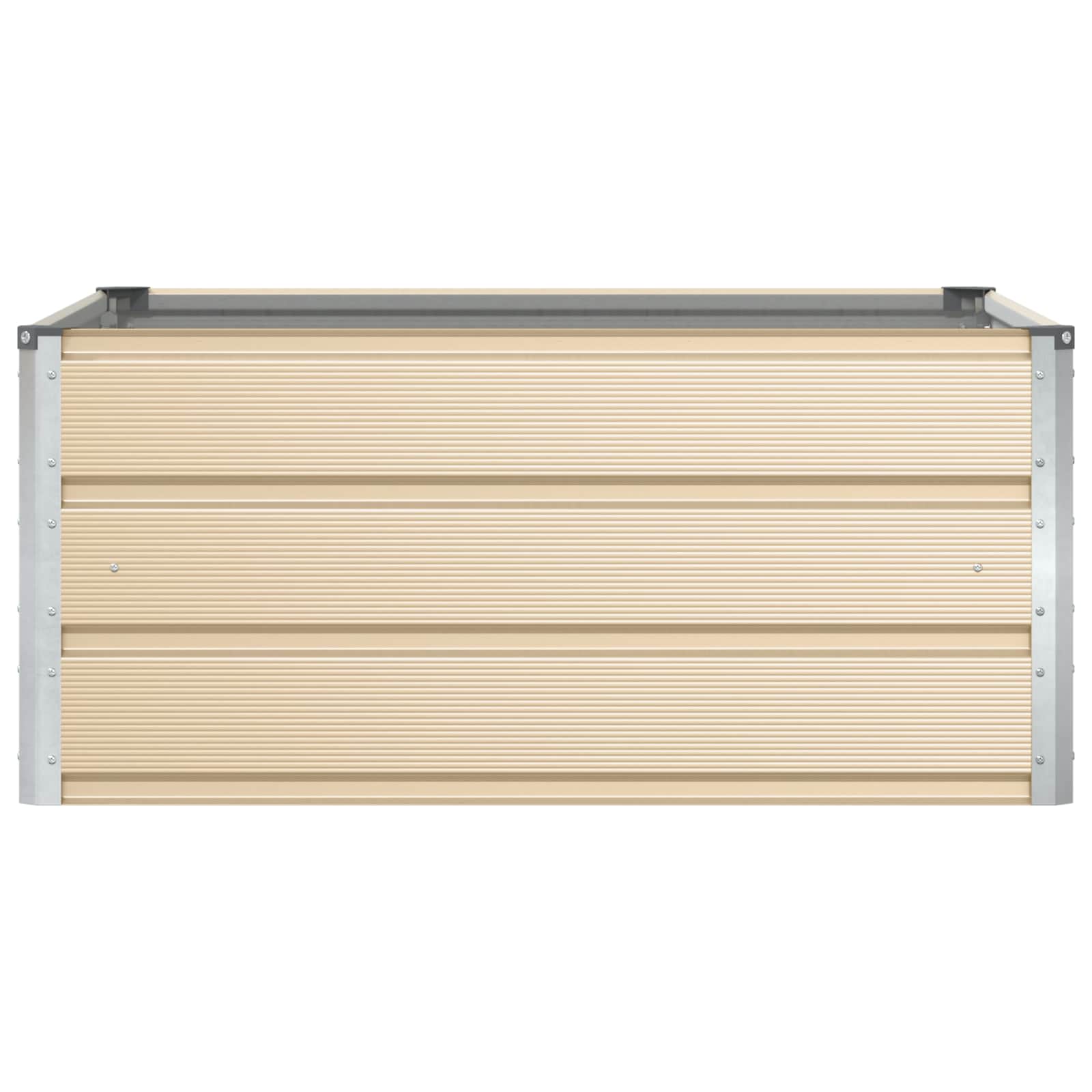 Plantenbak Ivoor 100 x 100 x 45 cm Staal