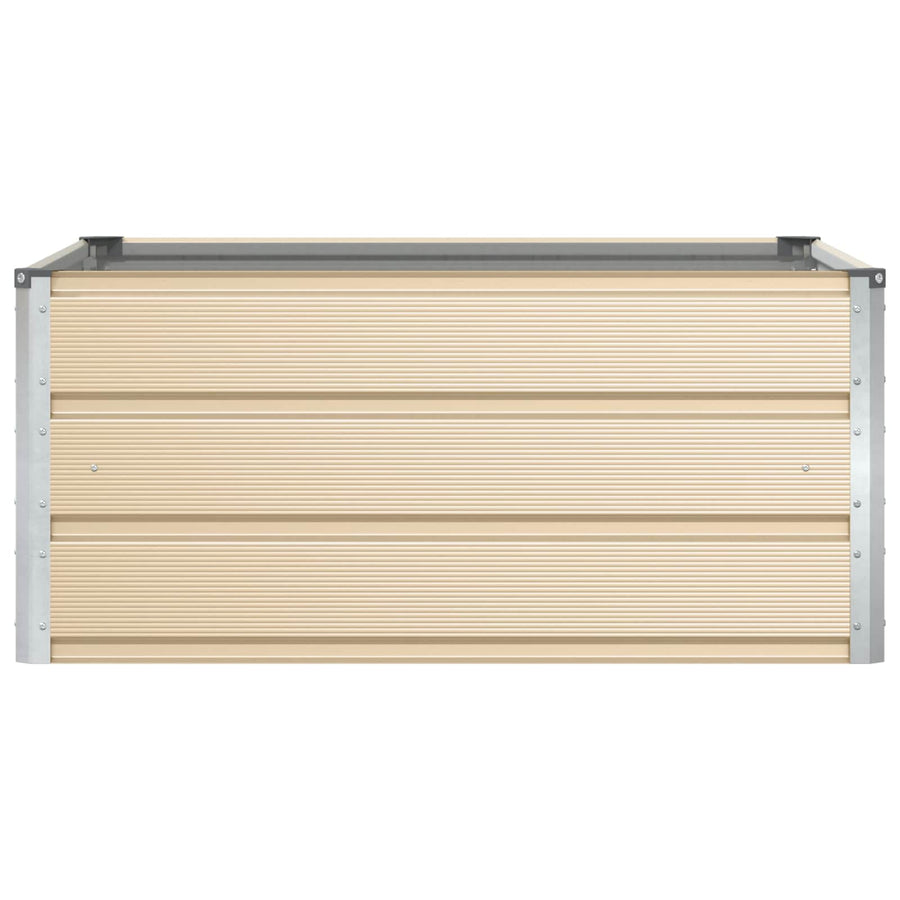 Plantenbak Ivoor 100 x 100 x 45 cm Staal