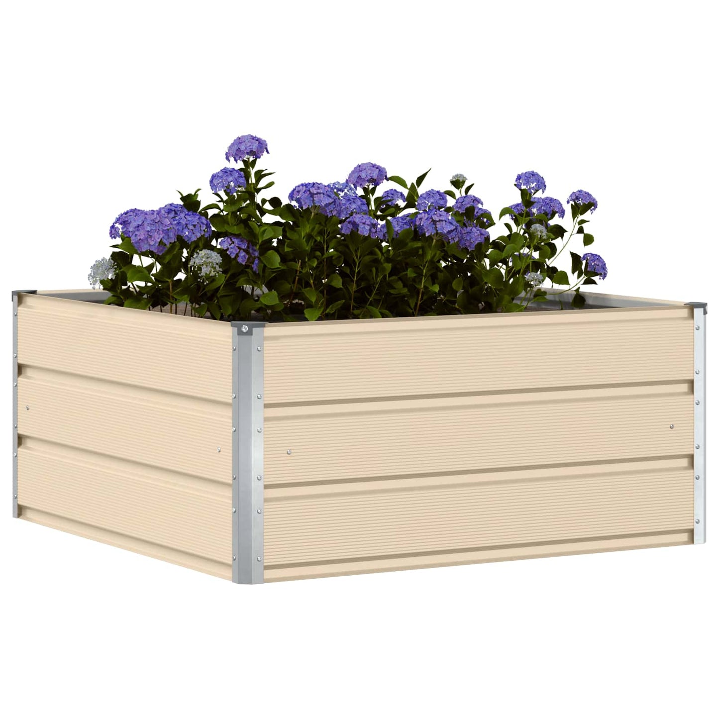 Plantenbak Ivoor 100 x 100 x 45 cm Staal