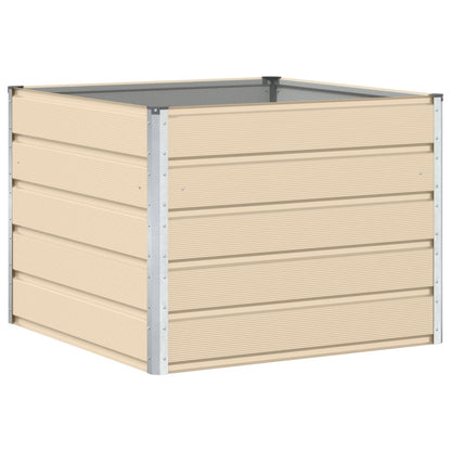 Plantenbak Ivoor 100 x 100 x 75 cm Staal