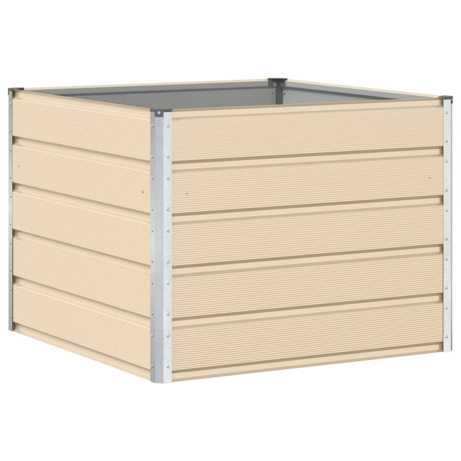 Plantenbak Ivoor 100 x 100 x 75 cm Staal