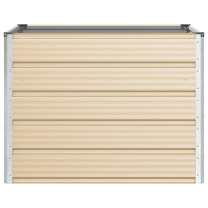 Plantenbak Ivoor 100 x 100 x 75 cm Staal