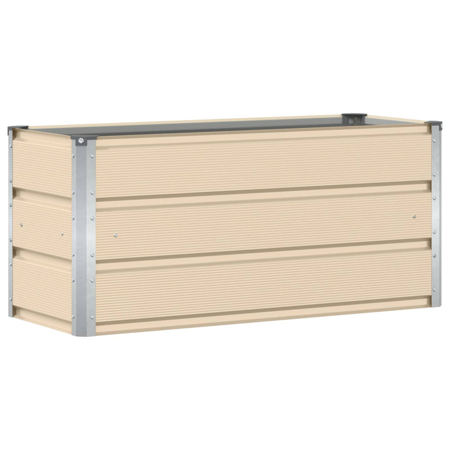 Plantenbak Ivoor 100 x 40 x 45 cm Staal