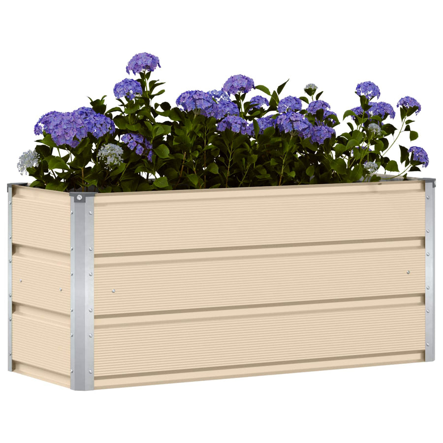 Plantenbak Ivoor 100 x 40 x 45 cm Staal
