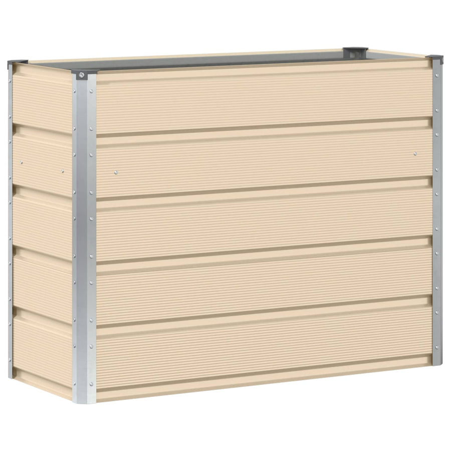 Plantenbak Ivoor 100 x 40 x 75 cm Staal