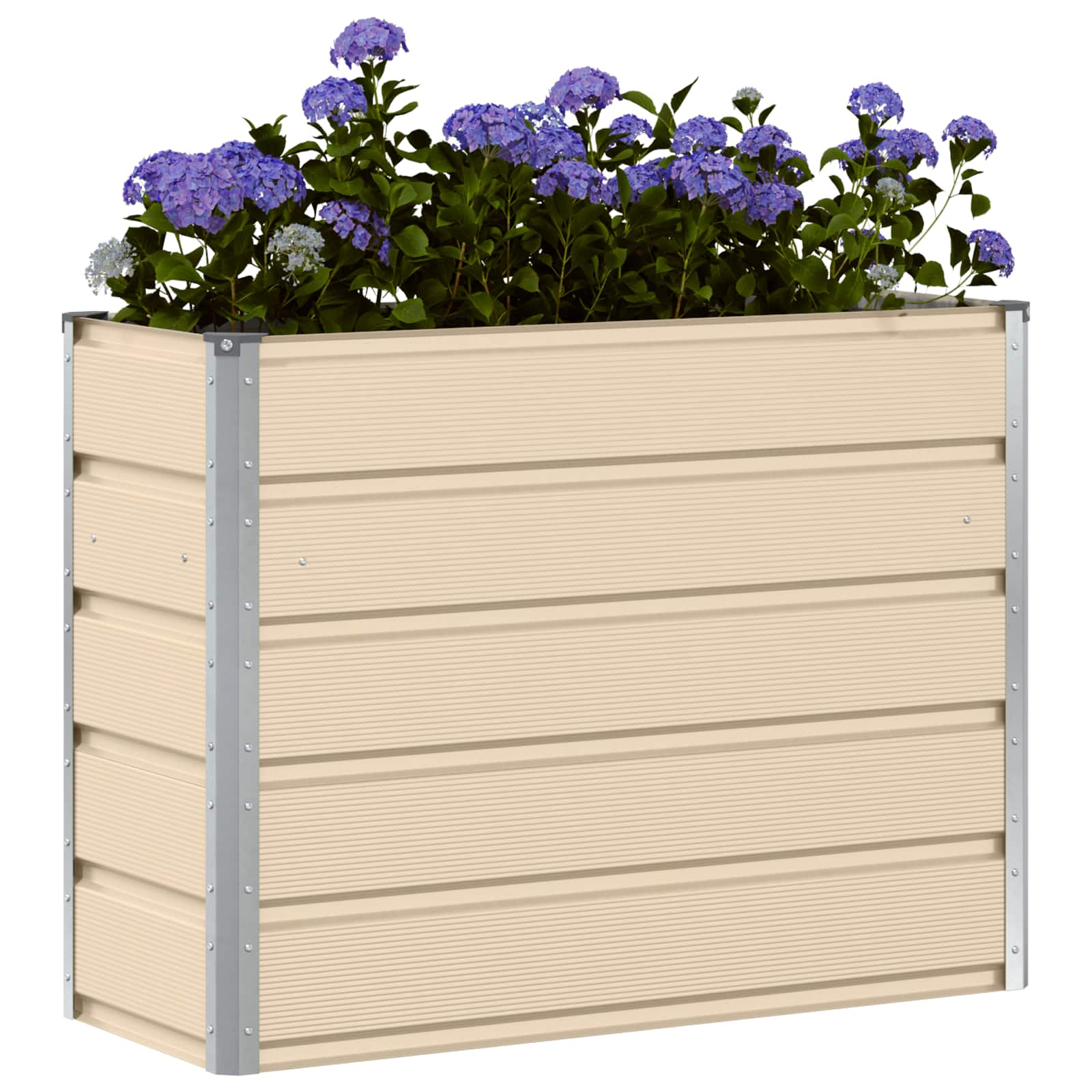 Plantenbak Ivoor 100 x 40 x 75 cm Staal