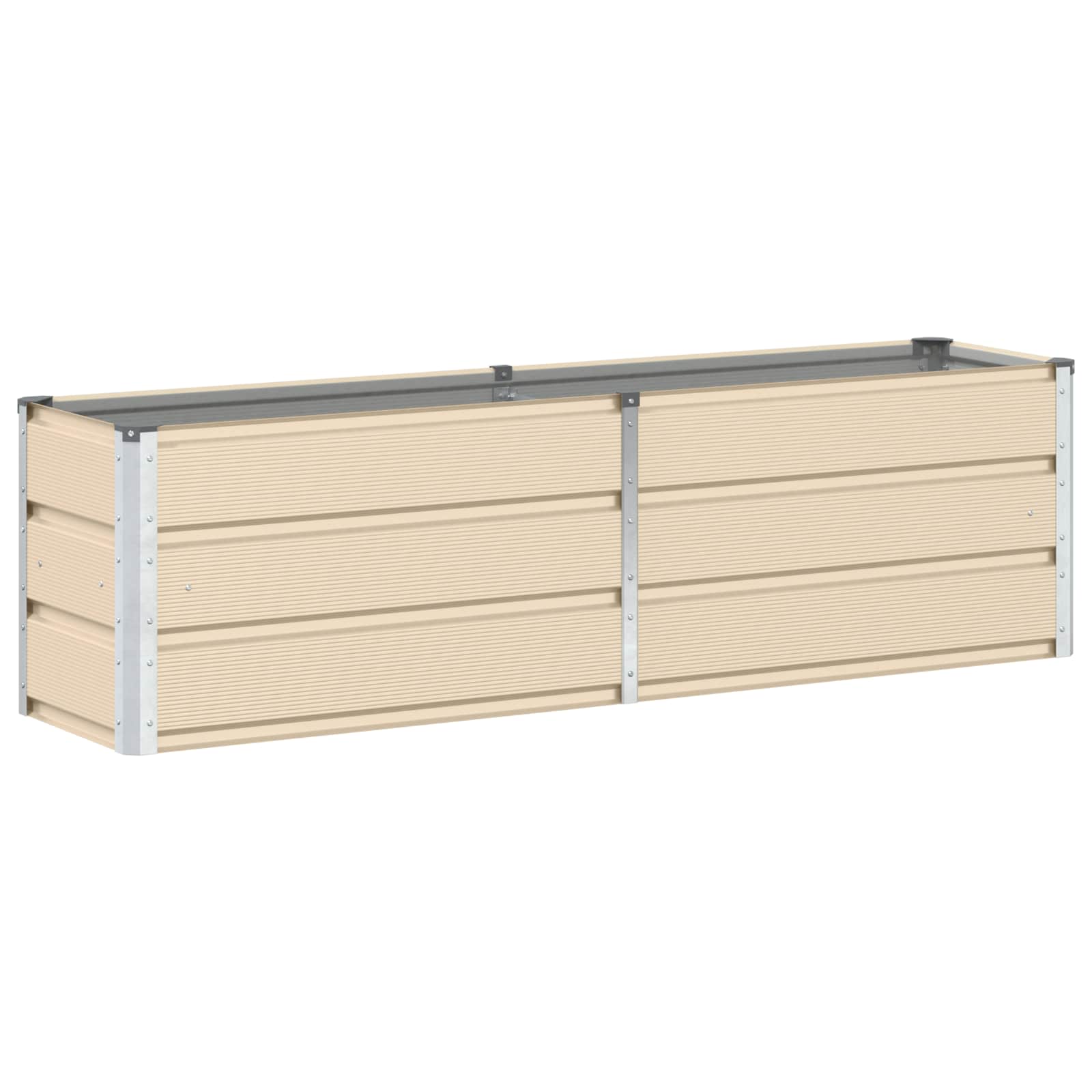 Plantenbak Ivoor 160 x 40 x 45 cm Staal