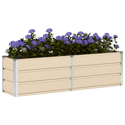 Plantenbak Ivoor 160 x 40 x 45 cm Staal