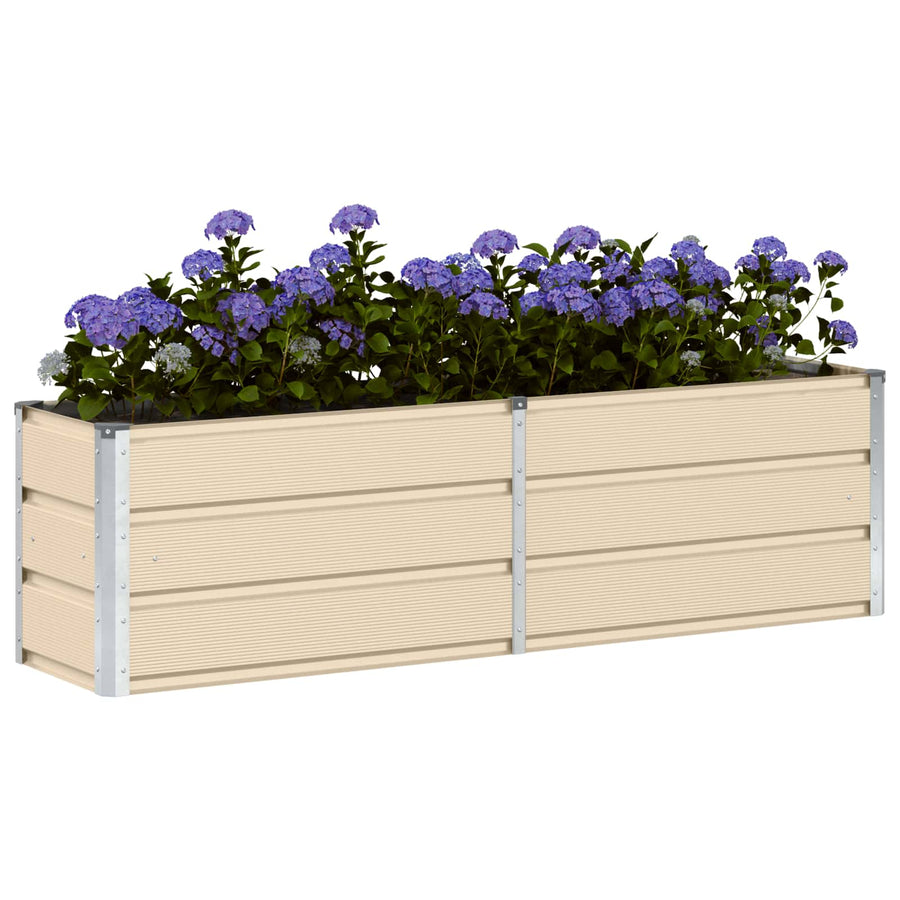 Plantenbak Ivoor 160 x 40 x 45 cm Staal