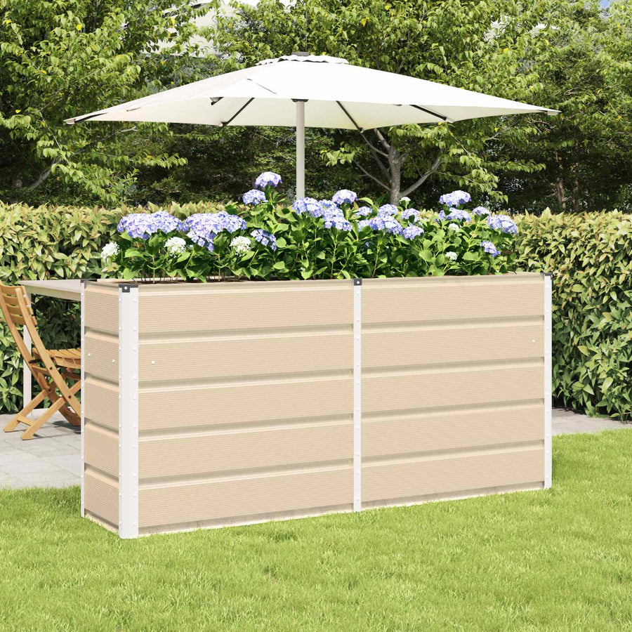 Plantenbak Ivoor 160 x 40 x 75 cm Staal