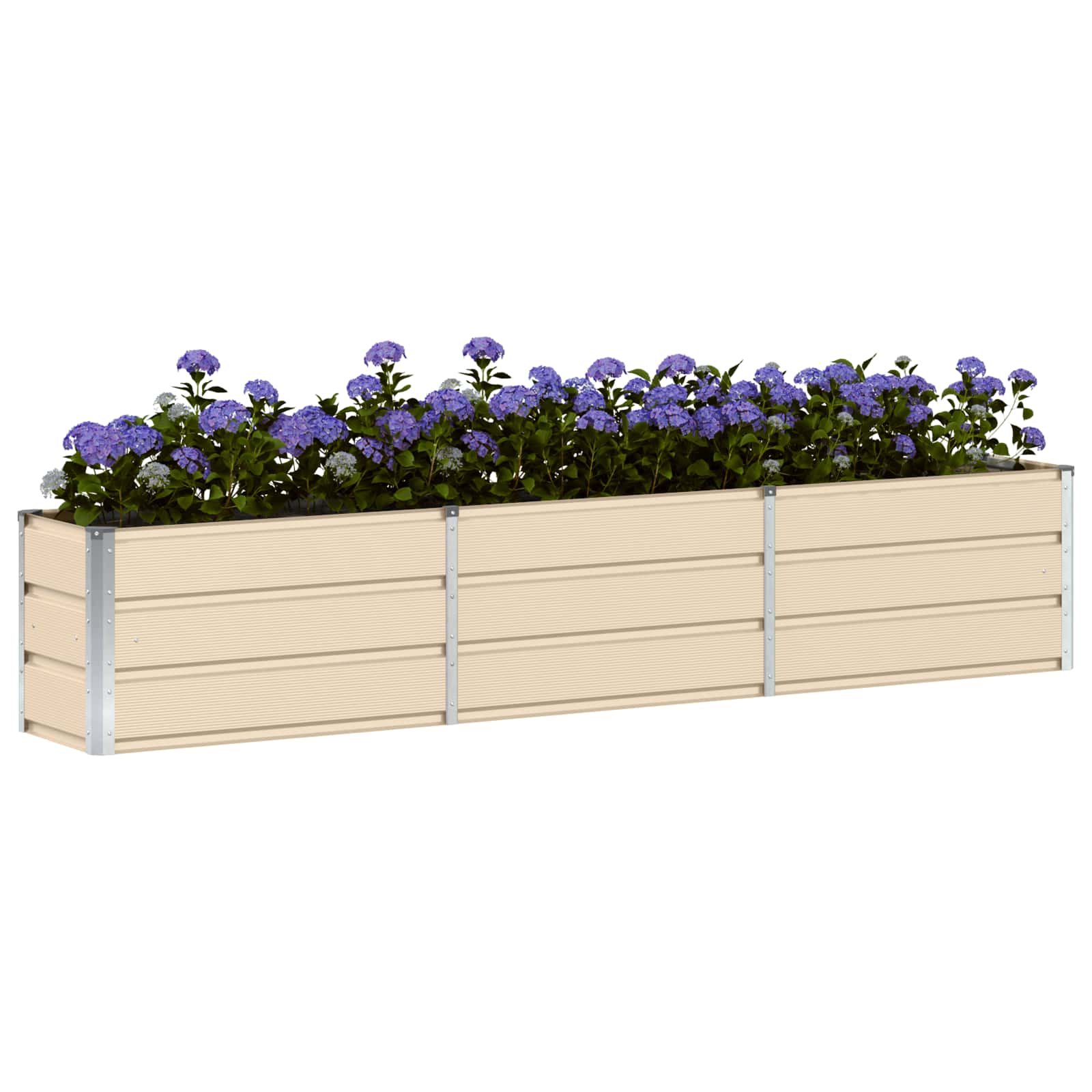 Plantenbak Ivoor 240 x 40 x 45 cm Staal
