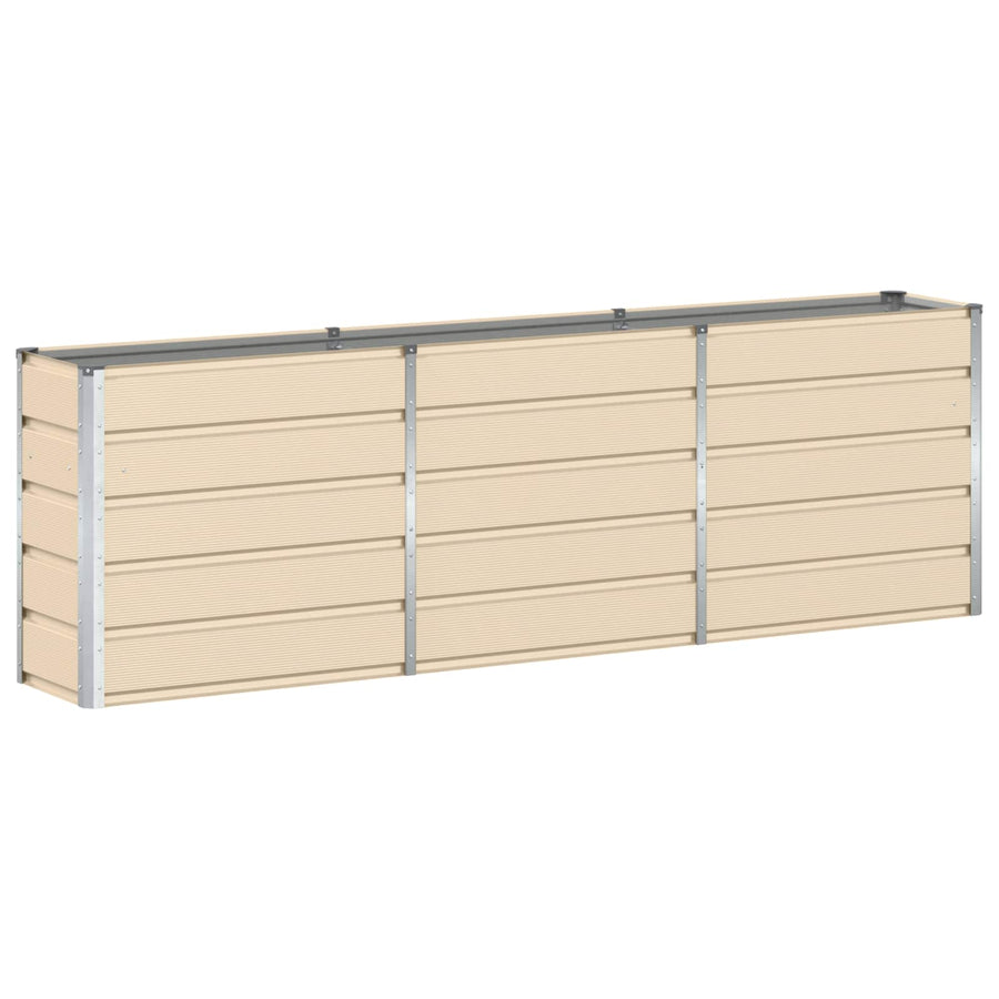 Plantenbak Ivoor 160 x 40 x 75 cm Staal