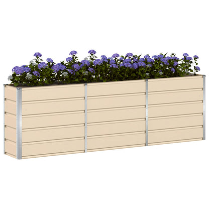 Plantenbak Ivoor 160 x 40 x 75 cm Staal