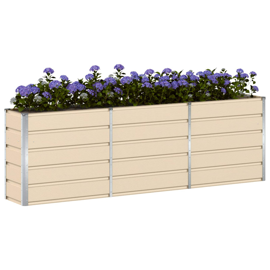 Plantenbak Ivoor 160 x 40 x 75 cm Staal