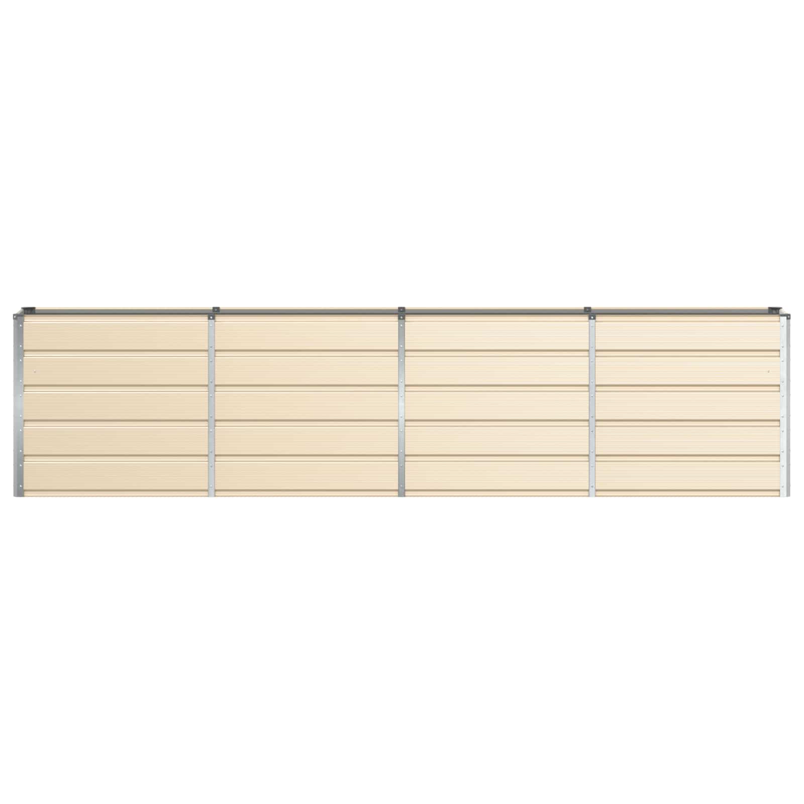 Plantenbak Ivoor 160 x 40 x 75 cm Staal