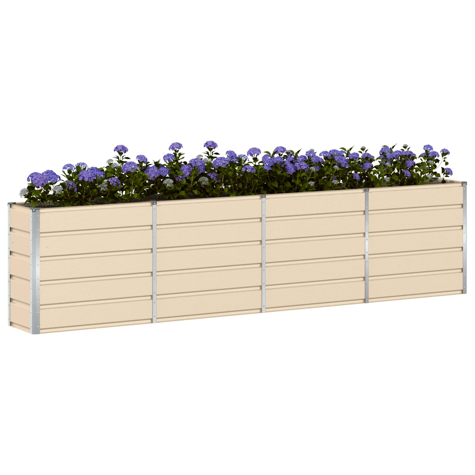 Plantenbak Ivoor 160 x 40 x 75 cm Staal