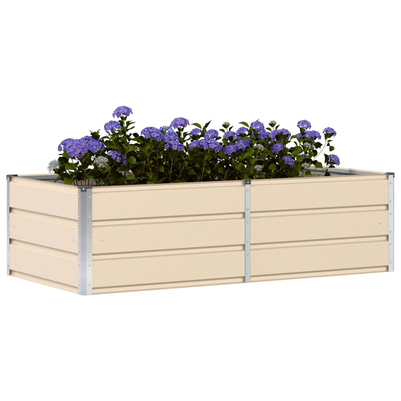 Plantenbak Ivoor 160 x 80 x 45 cm Staal