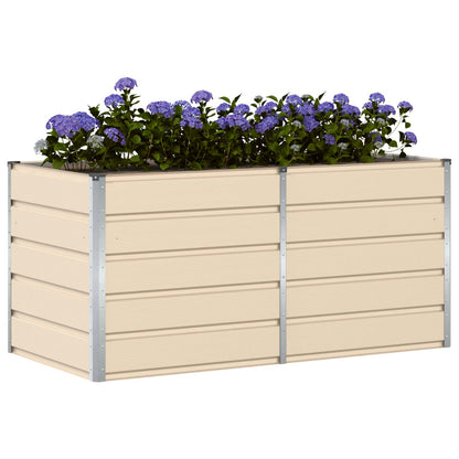 Plantenbak Ivoor 160 x 80 x 75 cm Staal