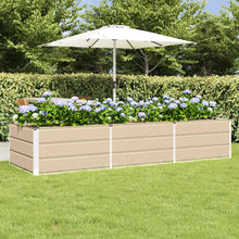 Plantenbak Ivoor 240 x 80 x 45 cm Staal
