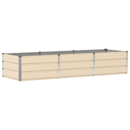 Plantenbak Ivoor 240 x 80 x 45 cm Staal