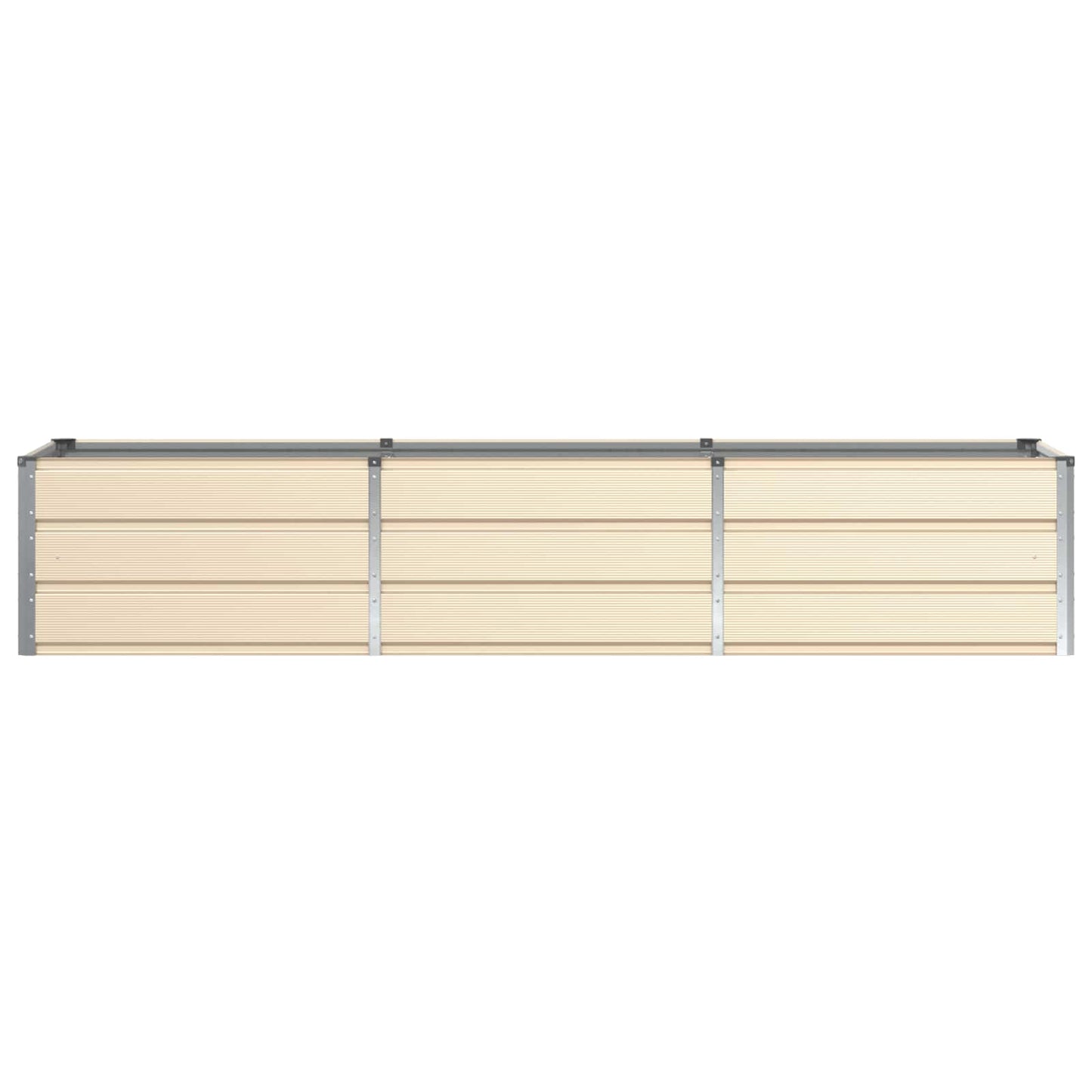 Plantenbak Ivoor 240 x 80 x 45 cm Staal